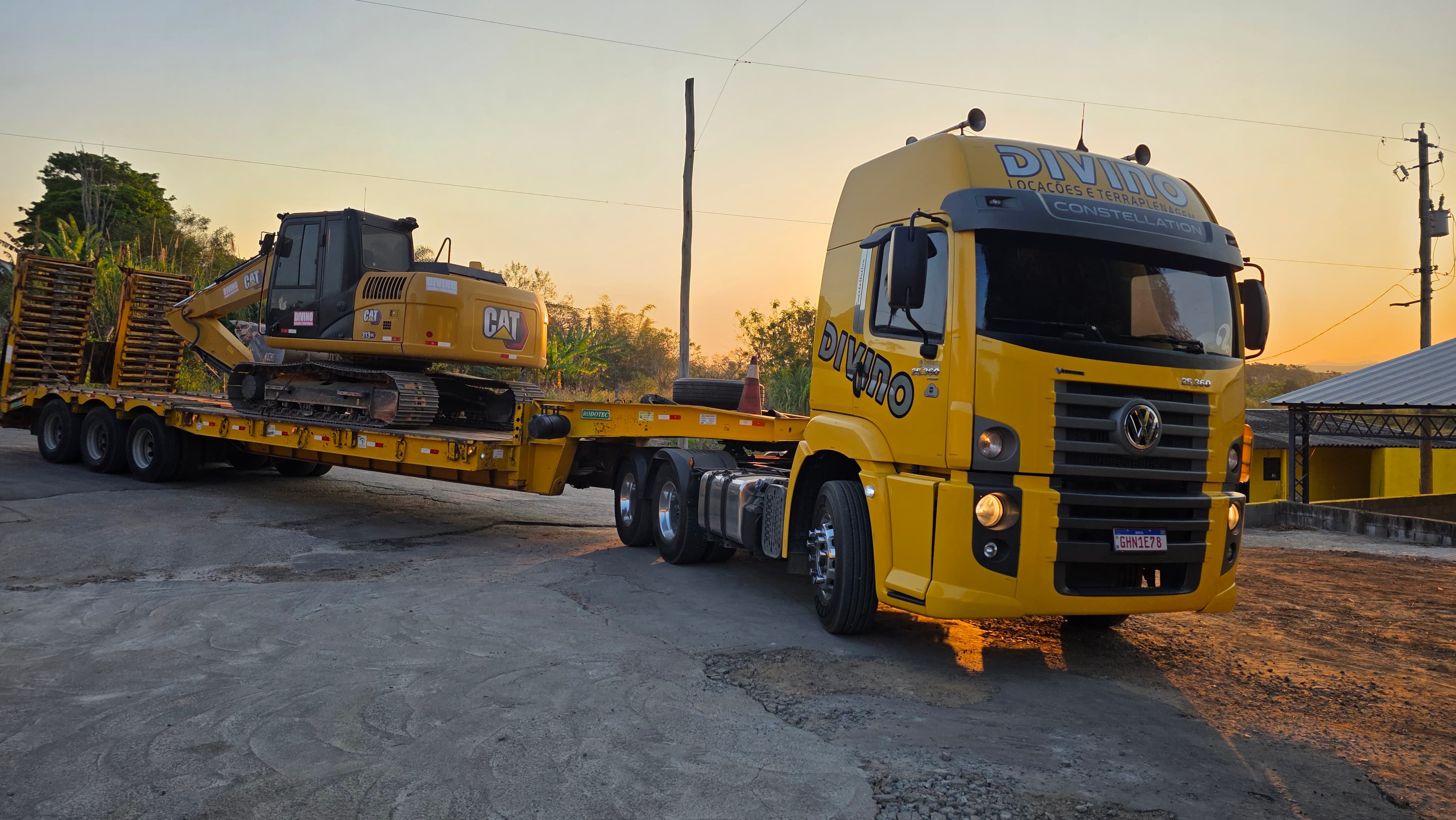 Caminhões para transporte